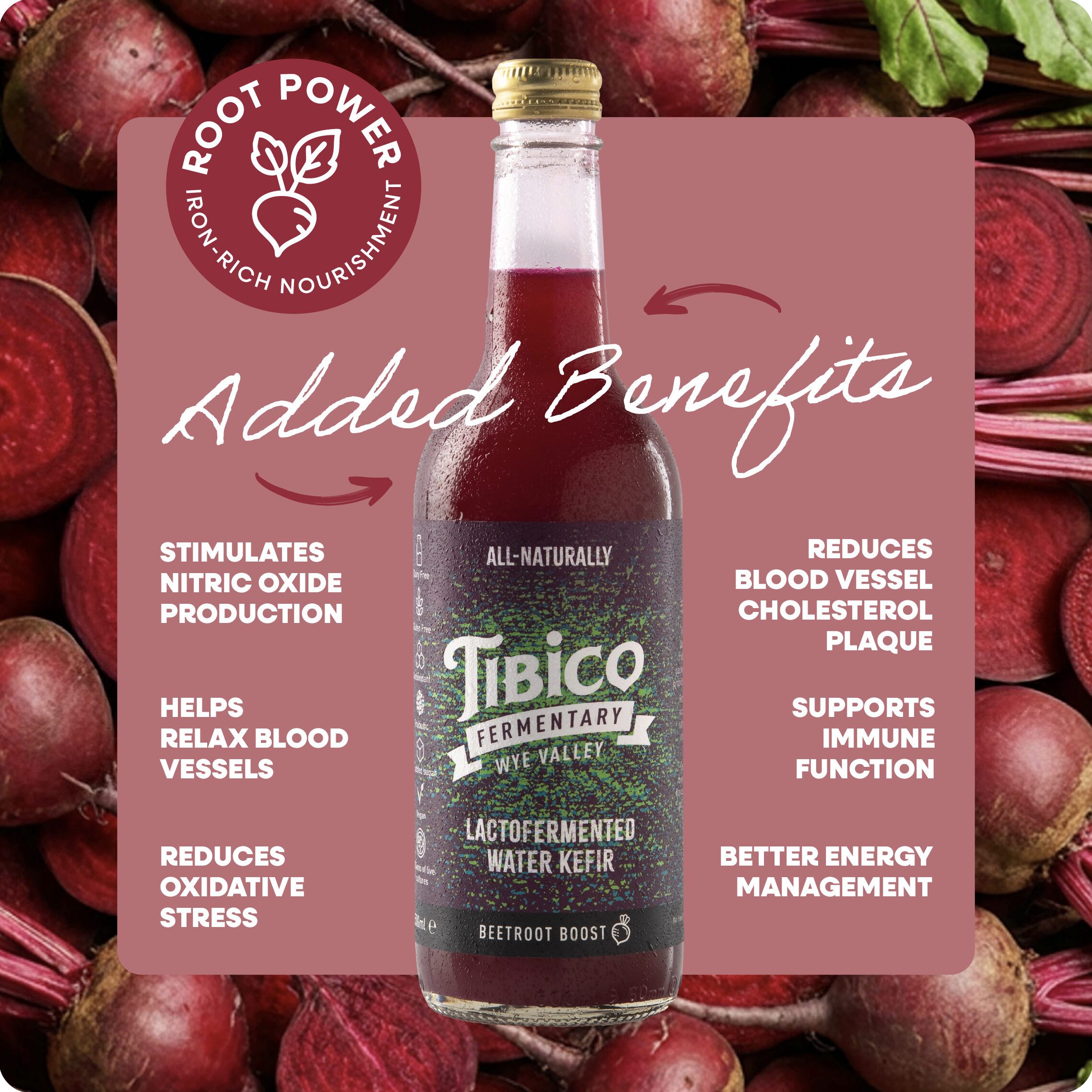 Tibico - added benefits, root power