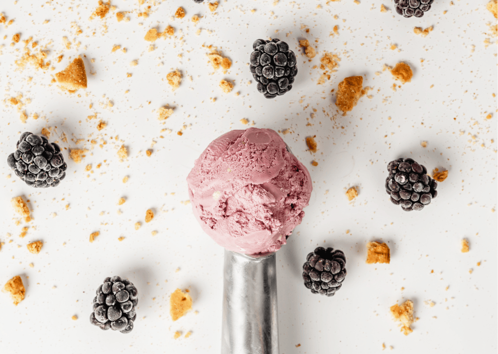 Yorvale blackberry crumble flavour photography